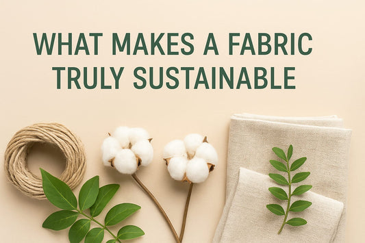 What Makes a Fabric Truly Sustainable — And How Diva Daulti Chooses Each Thread with Purpose
