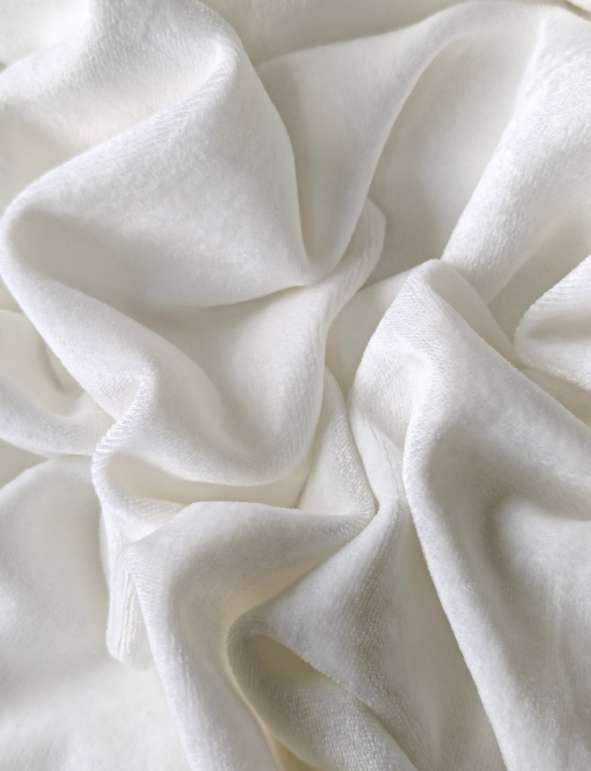 Bamboo Velour fabric swatch