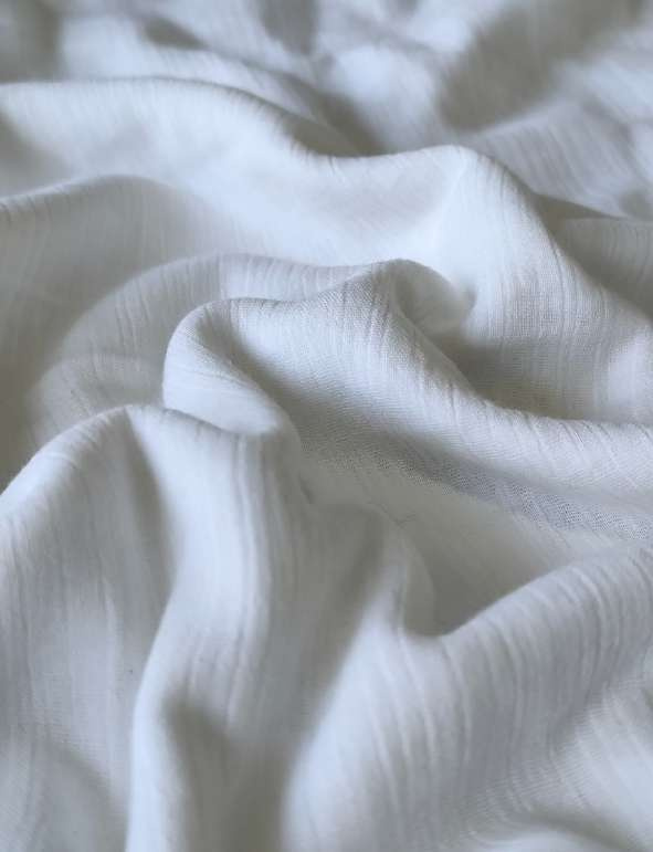 Organic Cotton Double Gauze fabric swatch