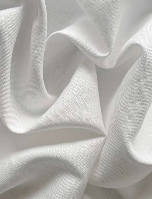 Hemp Cotton Twill fabric swatch