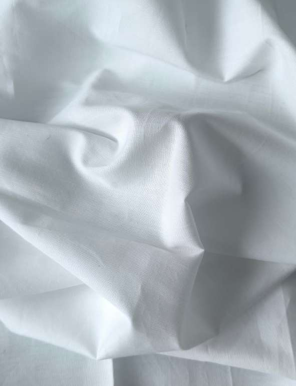Organic Cotton Woven fabric swatch