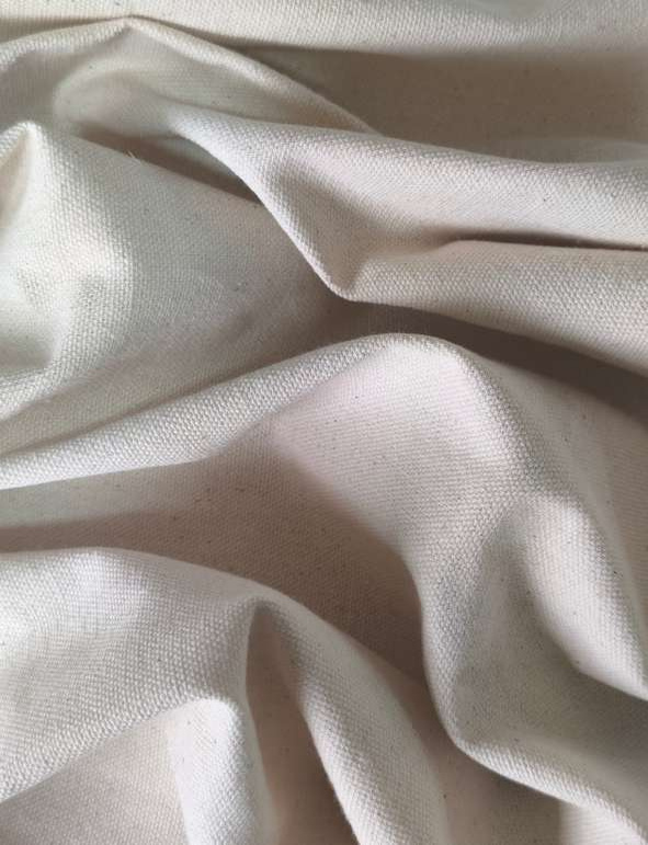 Organic Cotton Canvas fabric swatch