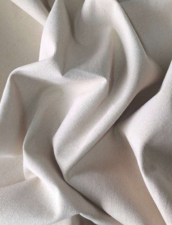 Organic Cotton Twill fabric swatch