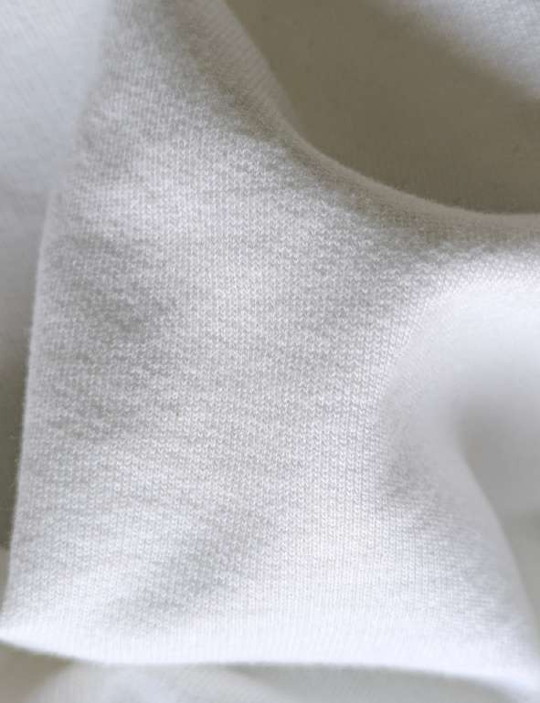 Organic Cotton Terry fabric swatch