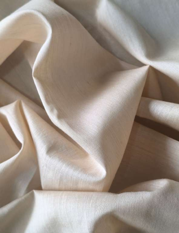 Muga Silk 72s fabric swatch